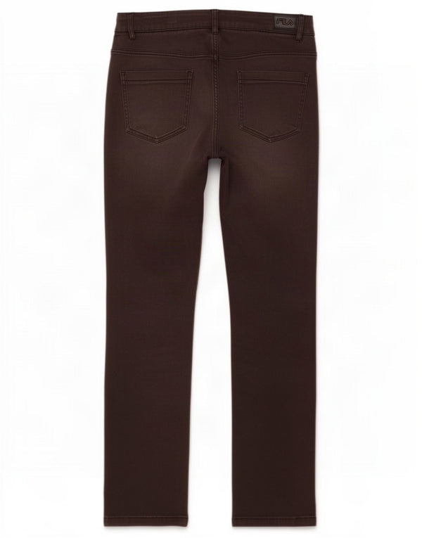Fila Herre Slim Casual Bukser IT 48 Medium W34 L30 Grå Bomuld