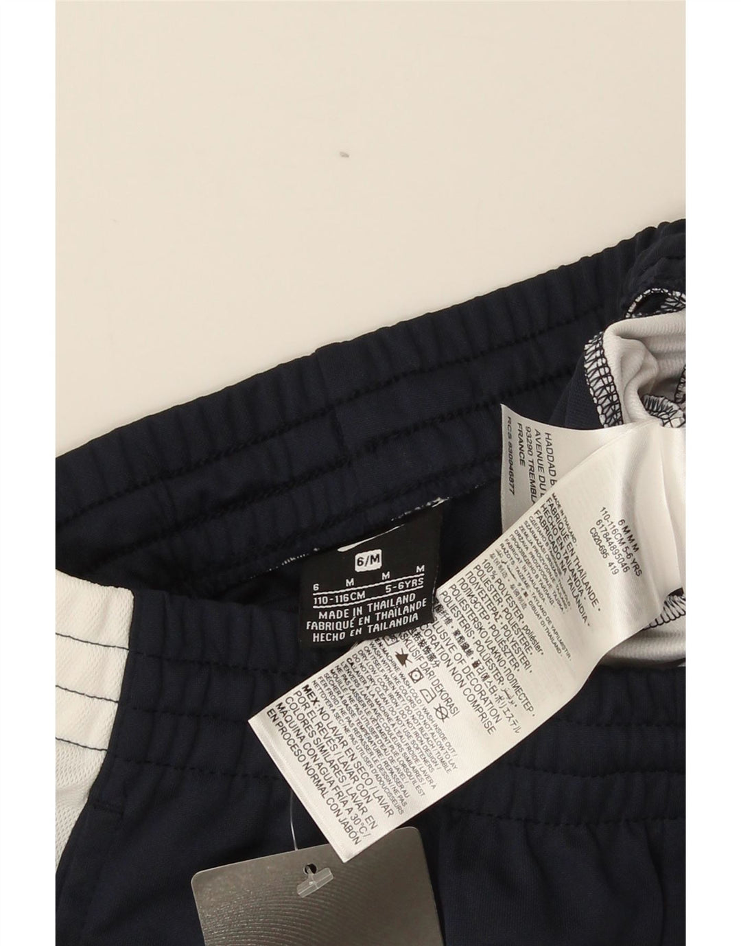 Nike Træningsdragtsbukser til drenge 5-6 år Medium Navy Blue Colourblock