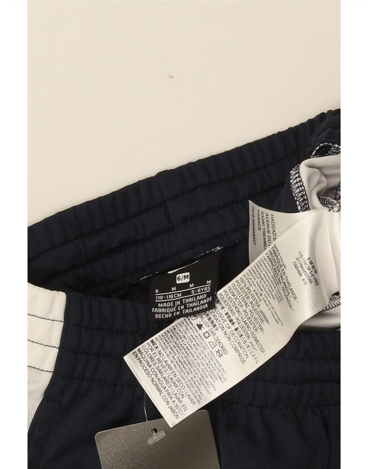 Nike Træningsdragtsbukser til drenge 5-6 år Medium Navy Blue Colourblock