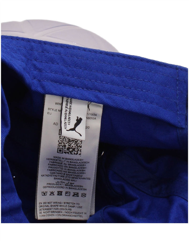 Puma Boys grafisk baseballkasket One Size blå bomuld