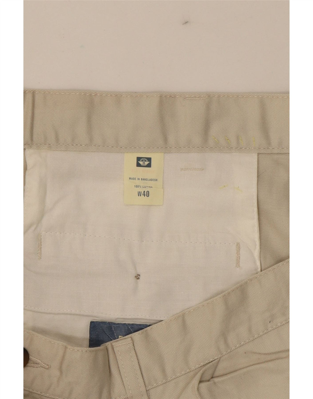 DOCKERS Mens Khakis Pegged Chino Shorts W40 XL Grey Cotton Vintage Dockers and Second-Hand Dockers from Messina Hembry 