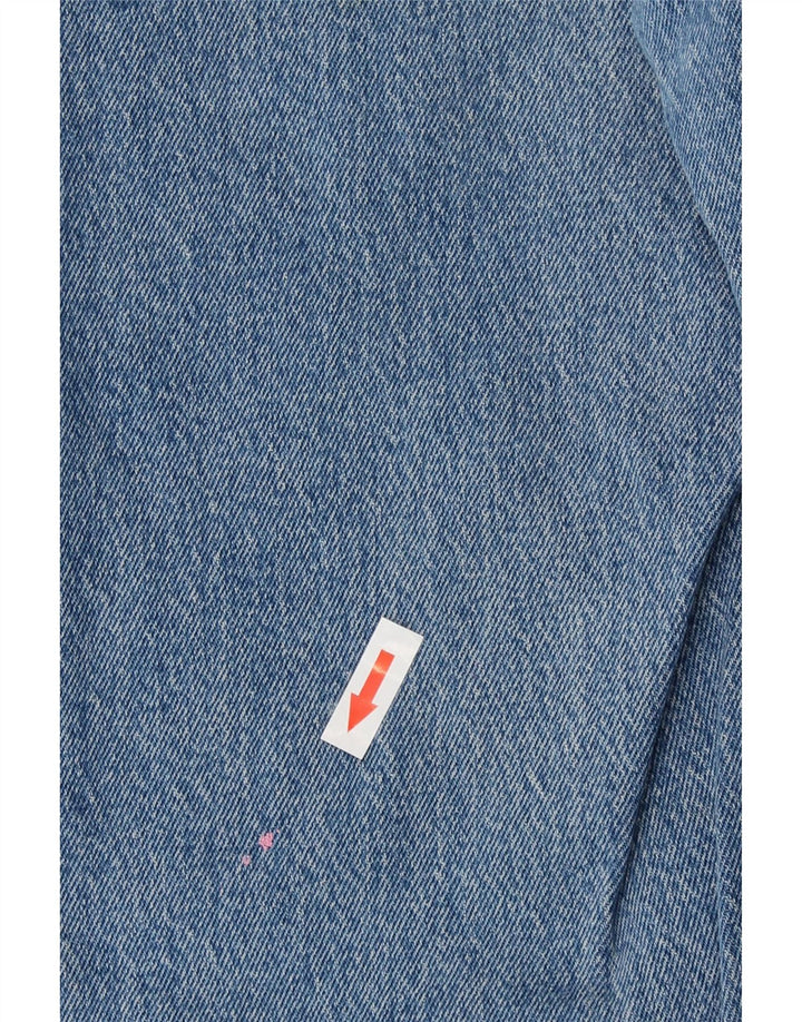 Levi's Dame Ribcage Straight Jeans W24 L29 Blå Bomuld