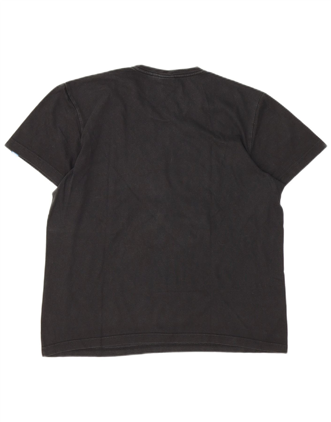 ADIDAS Mens Graphic T-Shirt Top Medium Black Cotton