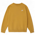 Nike Herre sweatshirt Jumper Medium Gul Bomuld