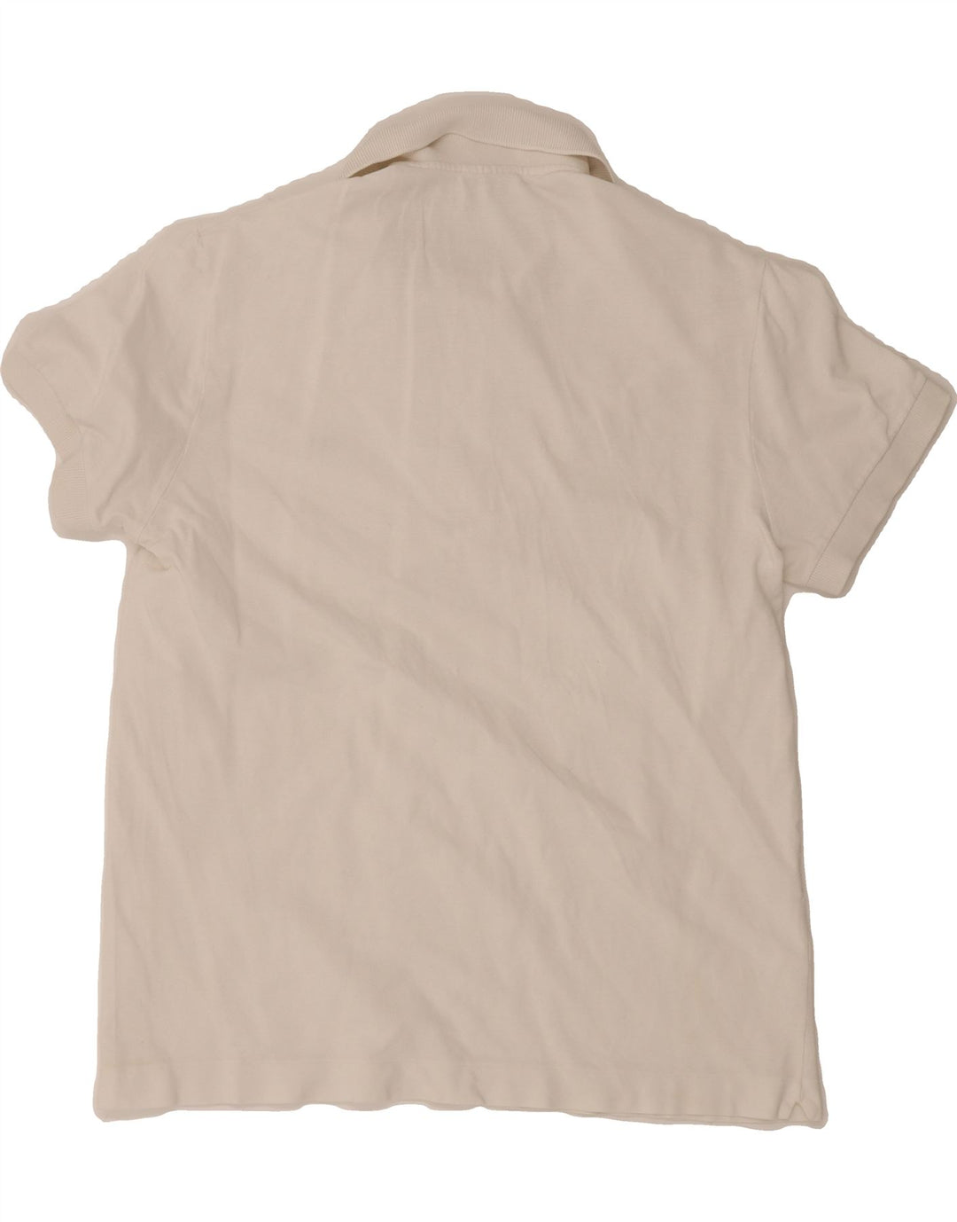 LACOSTE Mens Polo Shirt Size 4 Medium White Cotton Vintage Lacoste and Second-Hand Lacoste from Messina Hembry 