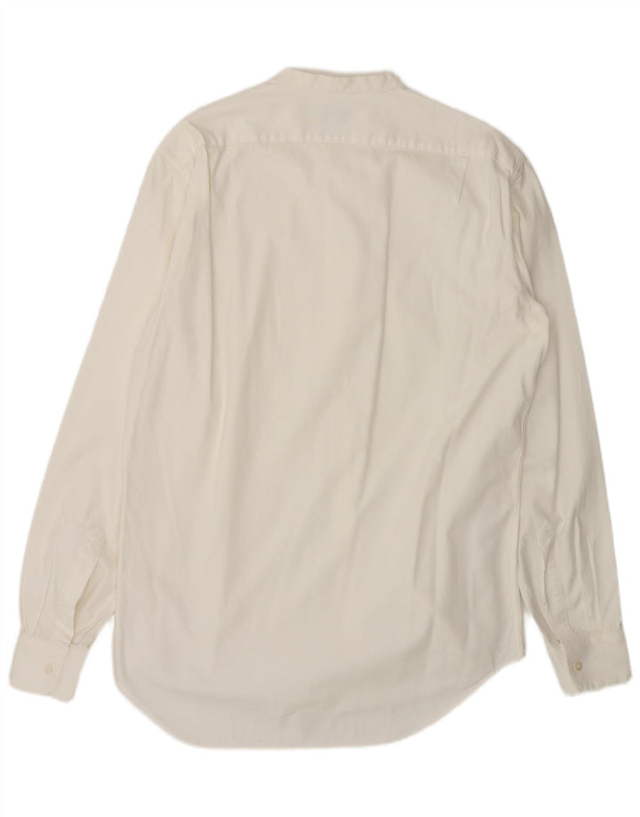 Dries Van Noten Herreskjorte IT 52 Stor hvid bomuld
