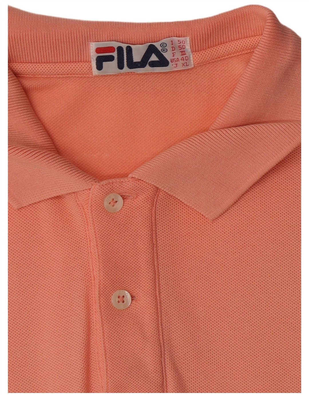 Fila Polo Shirt til mænd IT 50 Medium Orange