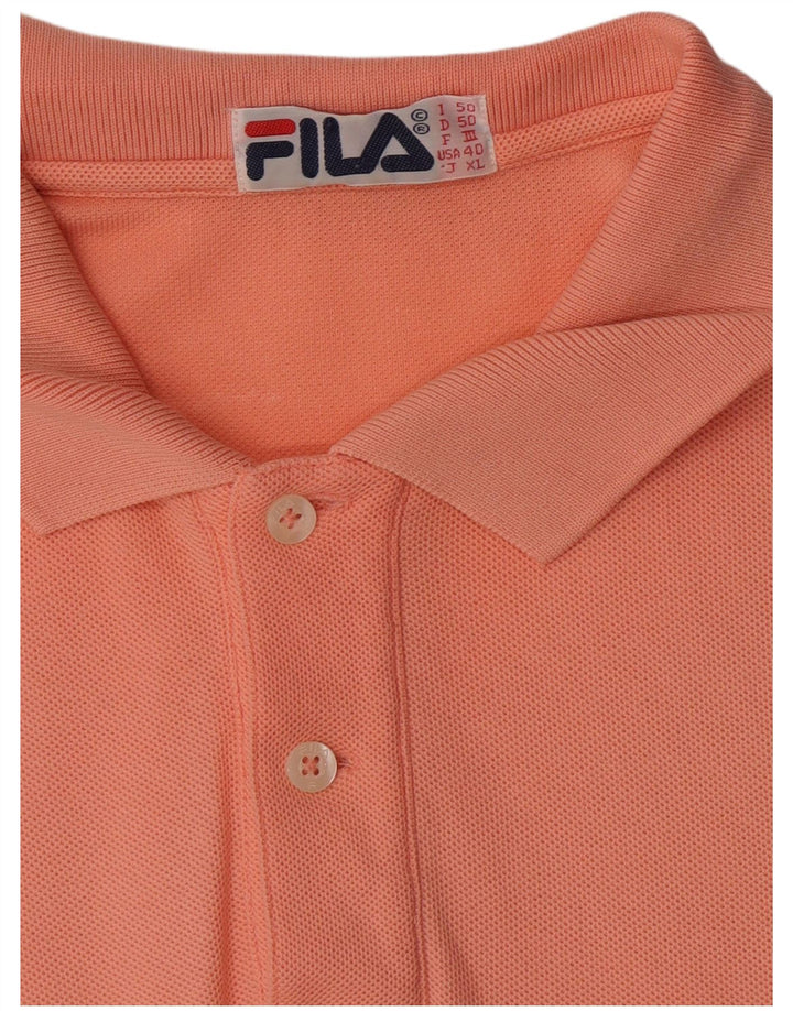Fila Polo Shirt til mænd IT 50 Medium Orange