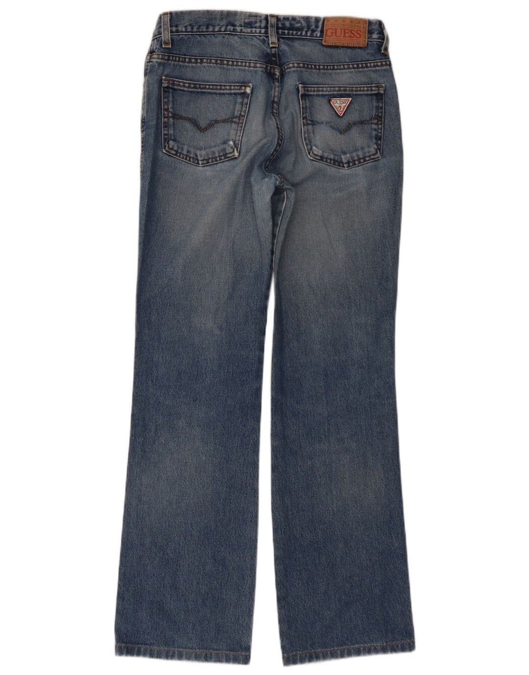 Guess Dame Bootcut Jeans W28 L30 Blå Bomuld