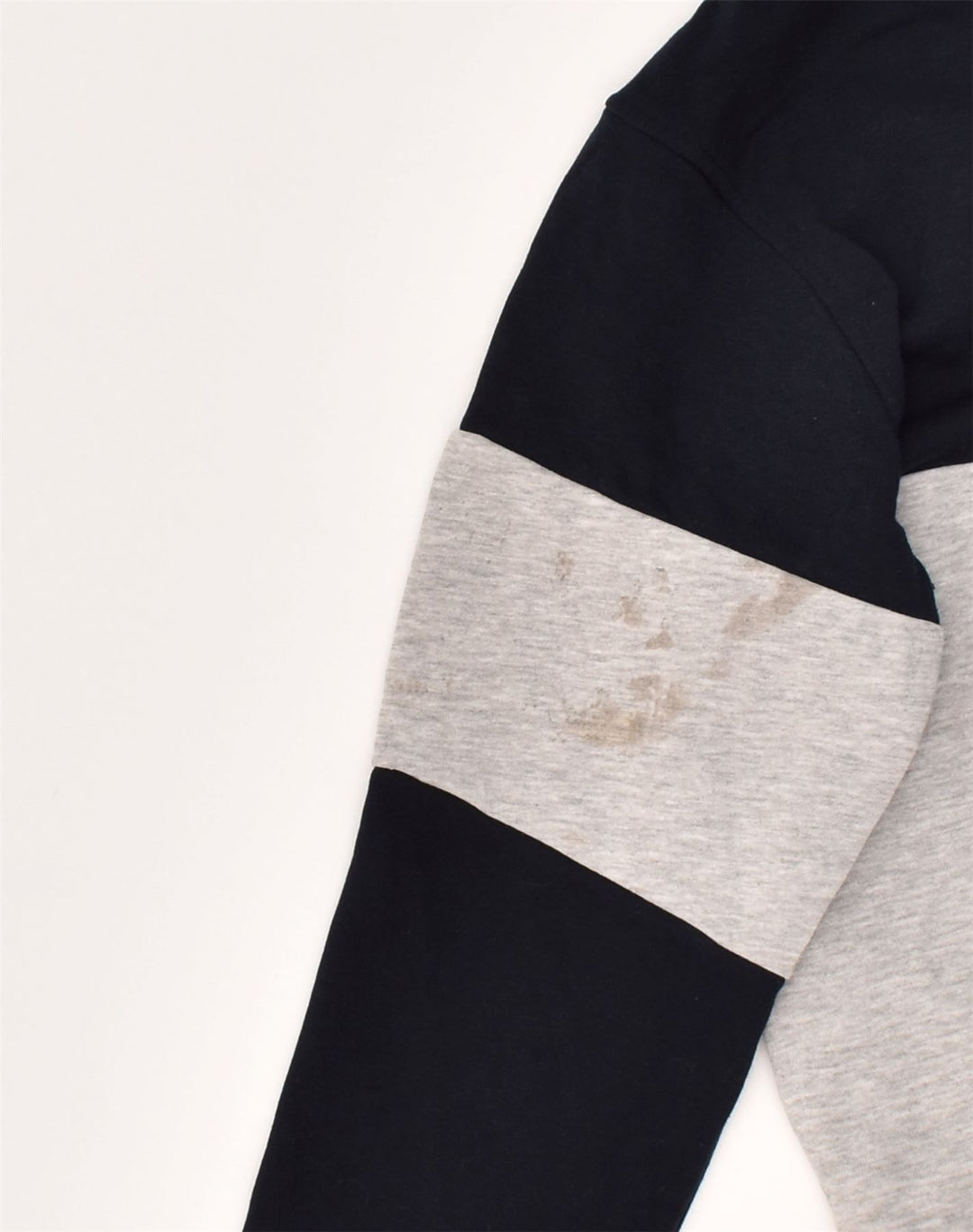 JACK & JONES Mens Hoodie Jumper Large Black Colourblock Polyester | Vintage Jack & Jones | Thrift | Second-Hand Jack & Jones | Used Clothing | Messina Hembry 