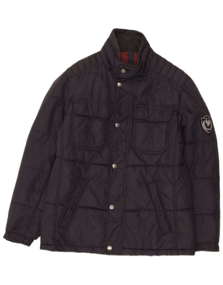 Massimo Dutti Herre Polstret Jakke UK 40 Large Sort