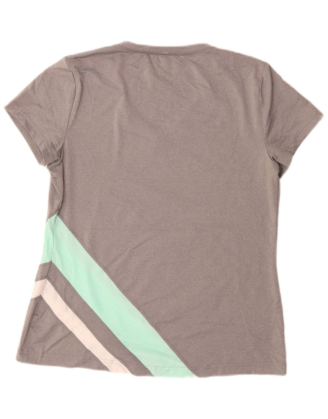 FILA T-shirt top til kvinder DK 14 Stor grå farveblok