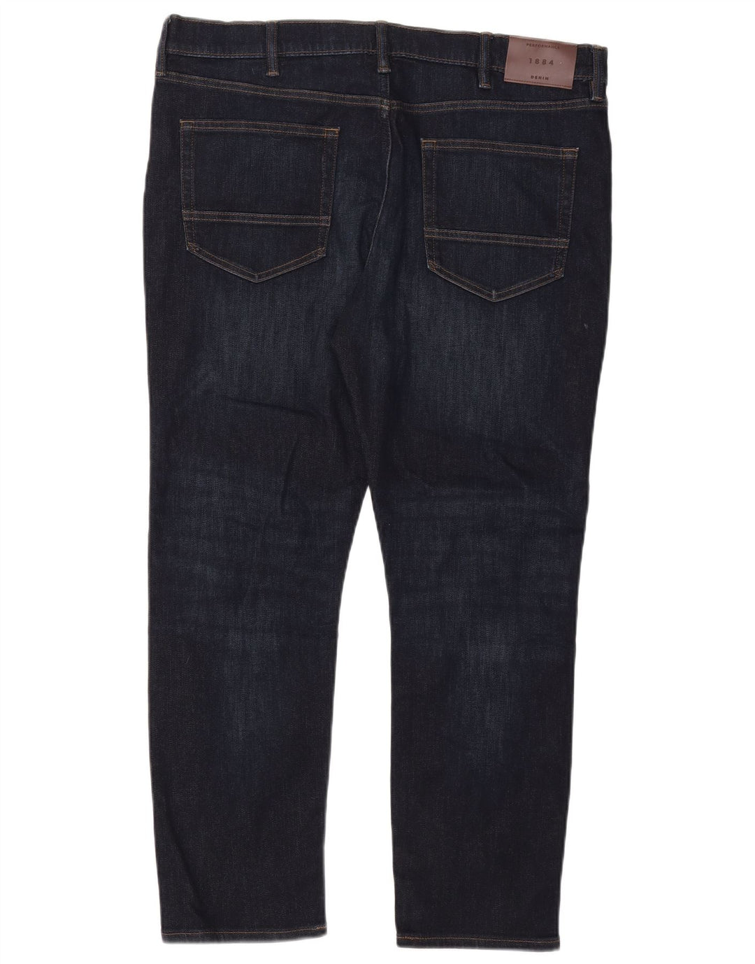 Marks & Spencer Herre Slim Jeans W38 L29 Marineblå Bomuld