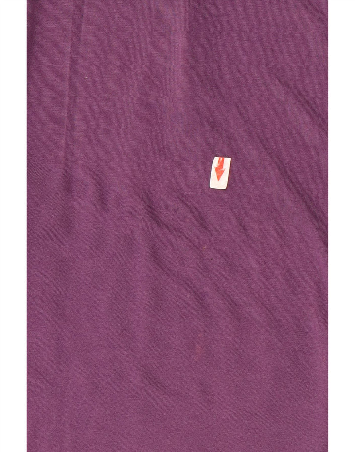 Max & Co. Dame ærmeløs A-line kjole UK 14 Medium Lilla Viscose