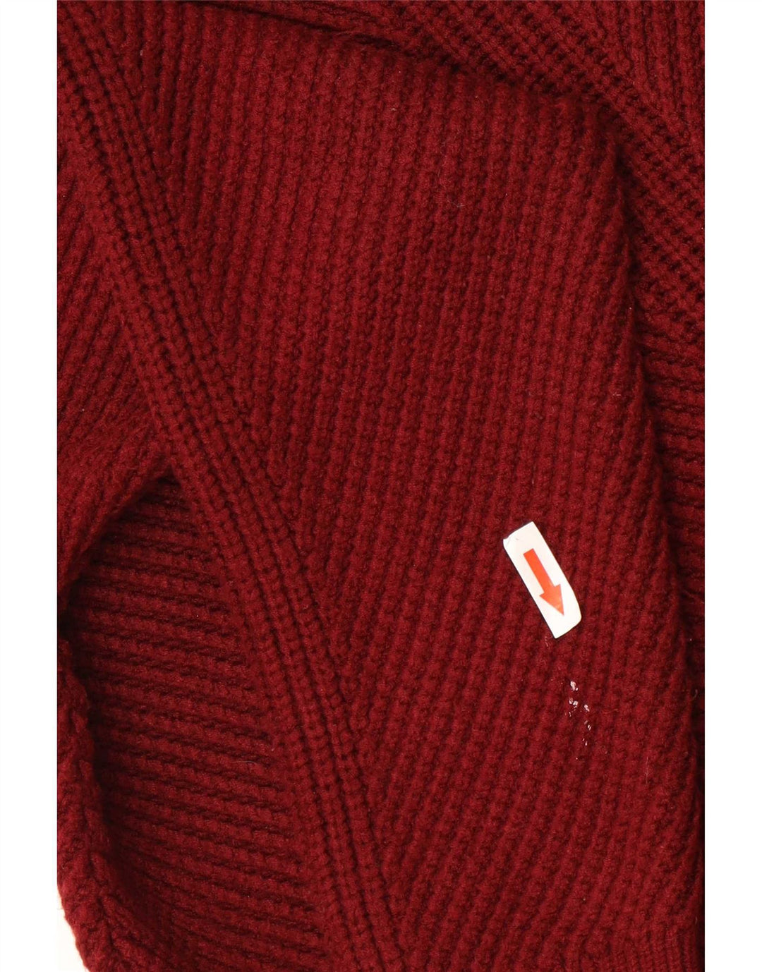 Marks & Spencer Womens Autograph Cardigan Sweater UK 12 Medium Red Viscose