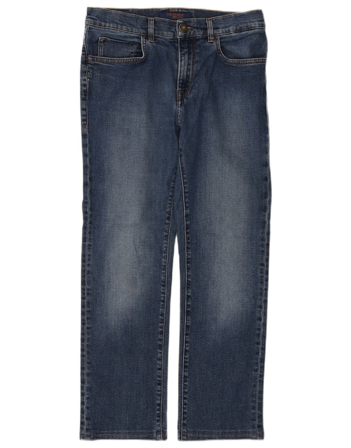 TRUSSARDI Lige jeans til kvinder W31 L28 Blå