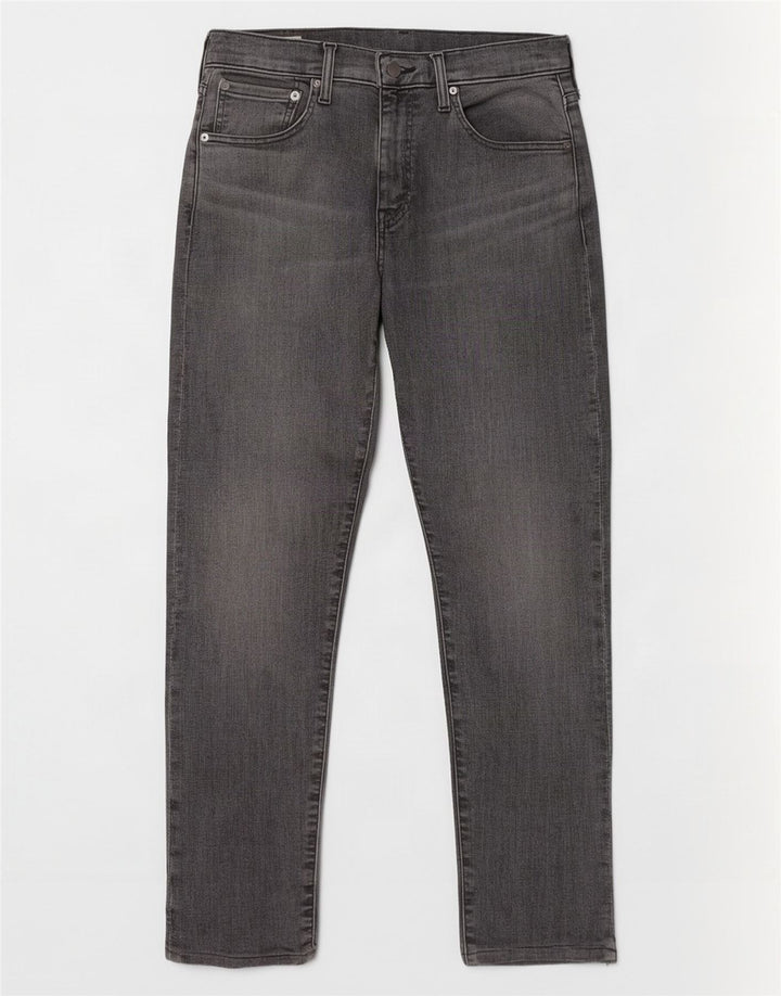 Levi's Herre 512 Slim Tapered Jeans W32 L28 Grå Bomuld