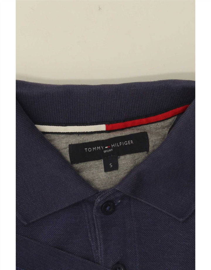 Tommy Hilfiger Herre Polo Shirt Small Navy Blue