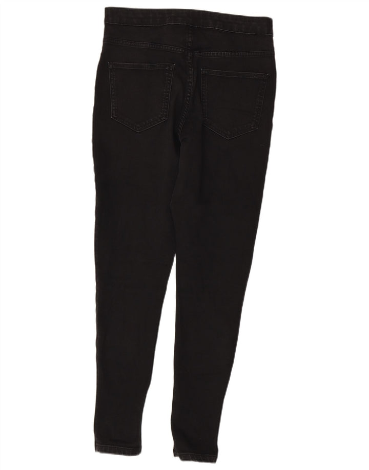 Marks & Spencer Dame Regular Skinny Jeans UK 12 Medium W28 L27 Black