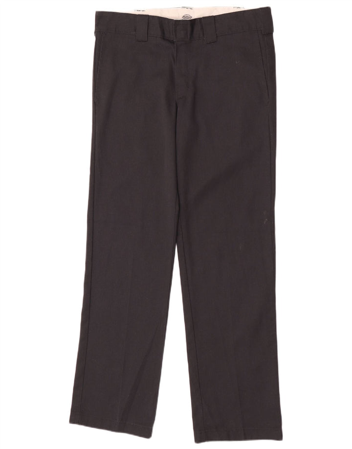 Dickies Straight Chino bukser til mænd W31 L32 Sort polyester
