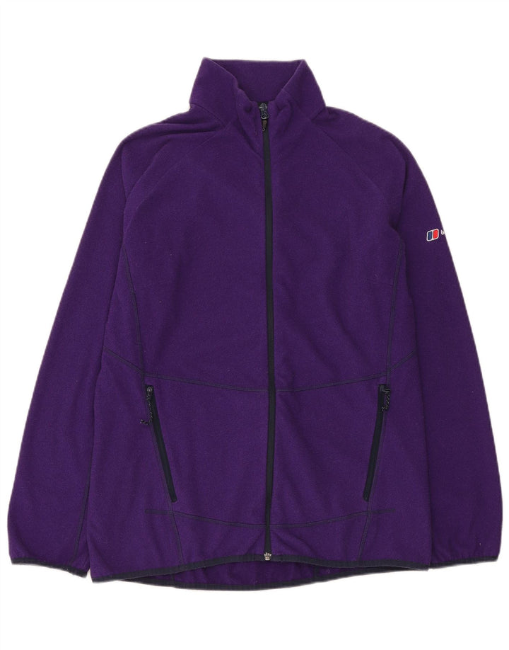 Berghaus Fleecejakke til kvinder UK 18 XL Lilla Polyester
