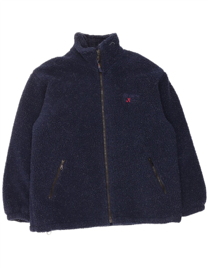Bronte Fleecejakke til mænd UK 42 XL Navy Blue Polyester