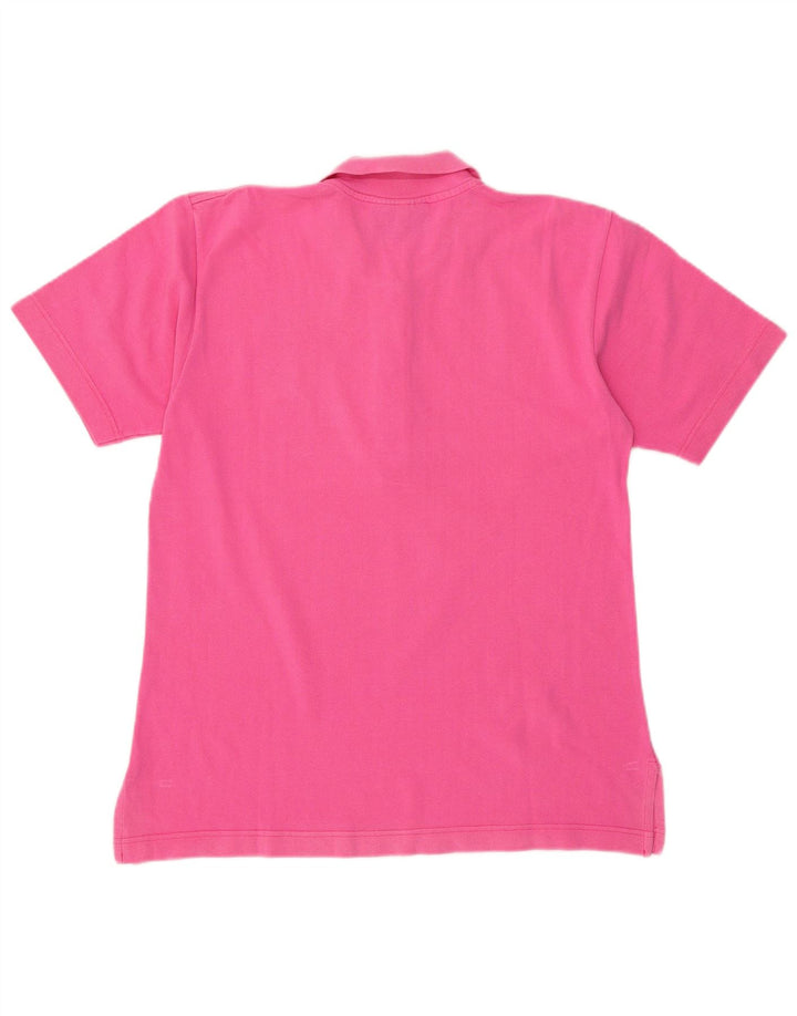 KAPPA Dame Polo Shirt UK 14 Medium Pink Bomuld