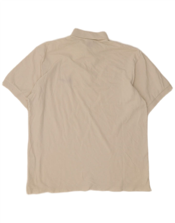 Nike Polo skjorte til mænd UK 39/41 Medium White