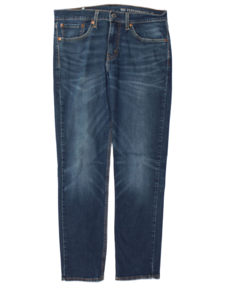 Levi's Herre 511 Slim Jeans W31 L32 Blå Bomuld