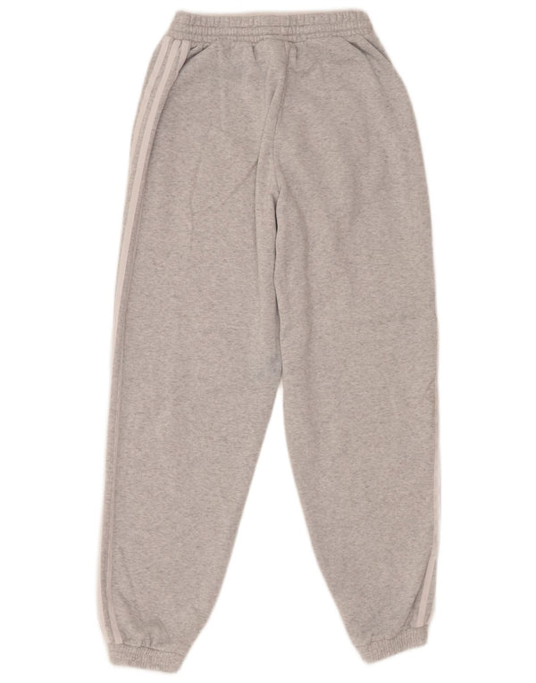 Adidas Dame Grafisk træningsdragt Bukser Joggers UK 8 Small Grey Bomuld