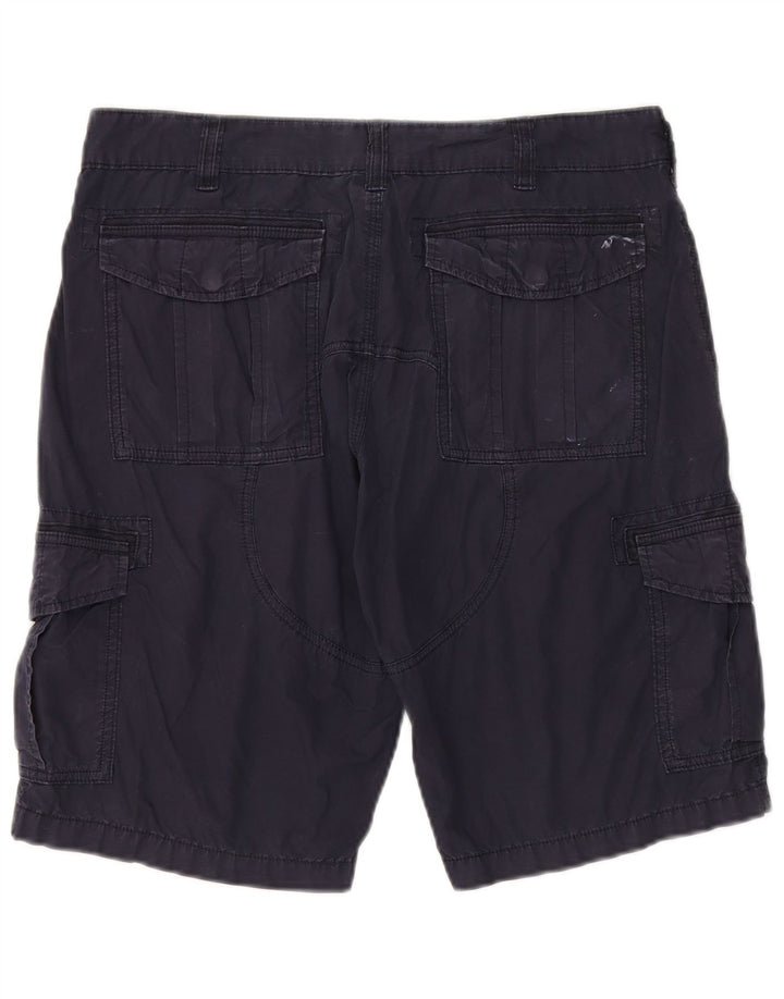 Napapijri Herre Cargo Shorts W33 Medium Marineblå Bomuld