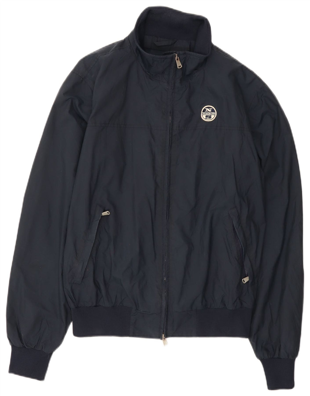 North Sails Herre Bomber Jacket UK 40 Large Navy Blue Polyamide