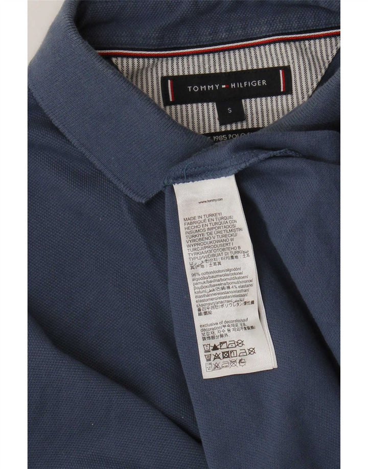 Tommy Hilfiger Herre poloshirt Lille marineblå bomuld