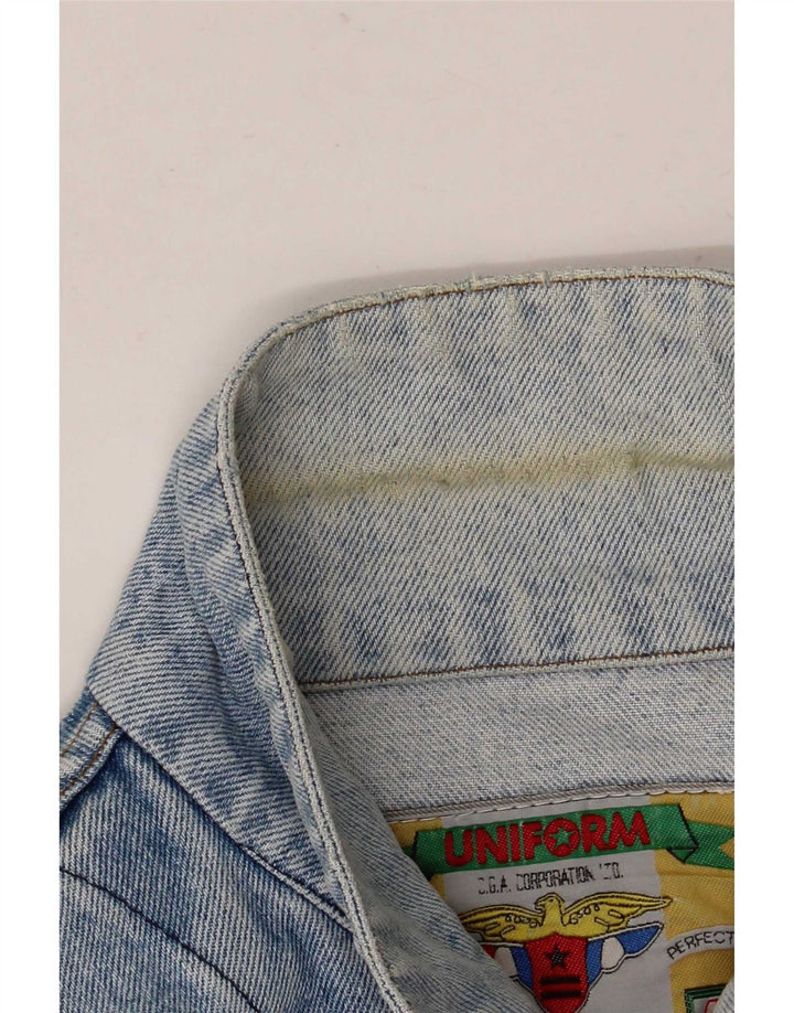 Uniform Herre denimjakke UK 38 Medium Blue