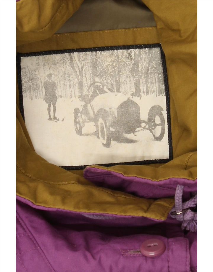 VINTAGE Kvinder Utility Jacket UK 20 2XL Lilla