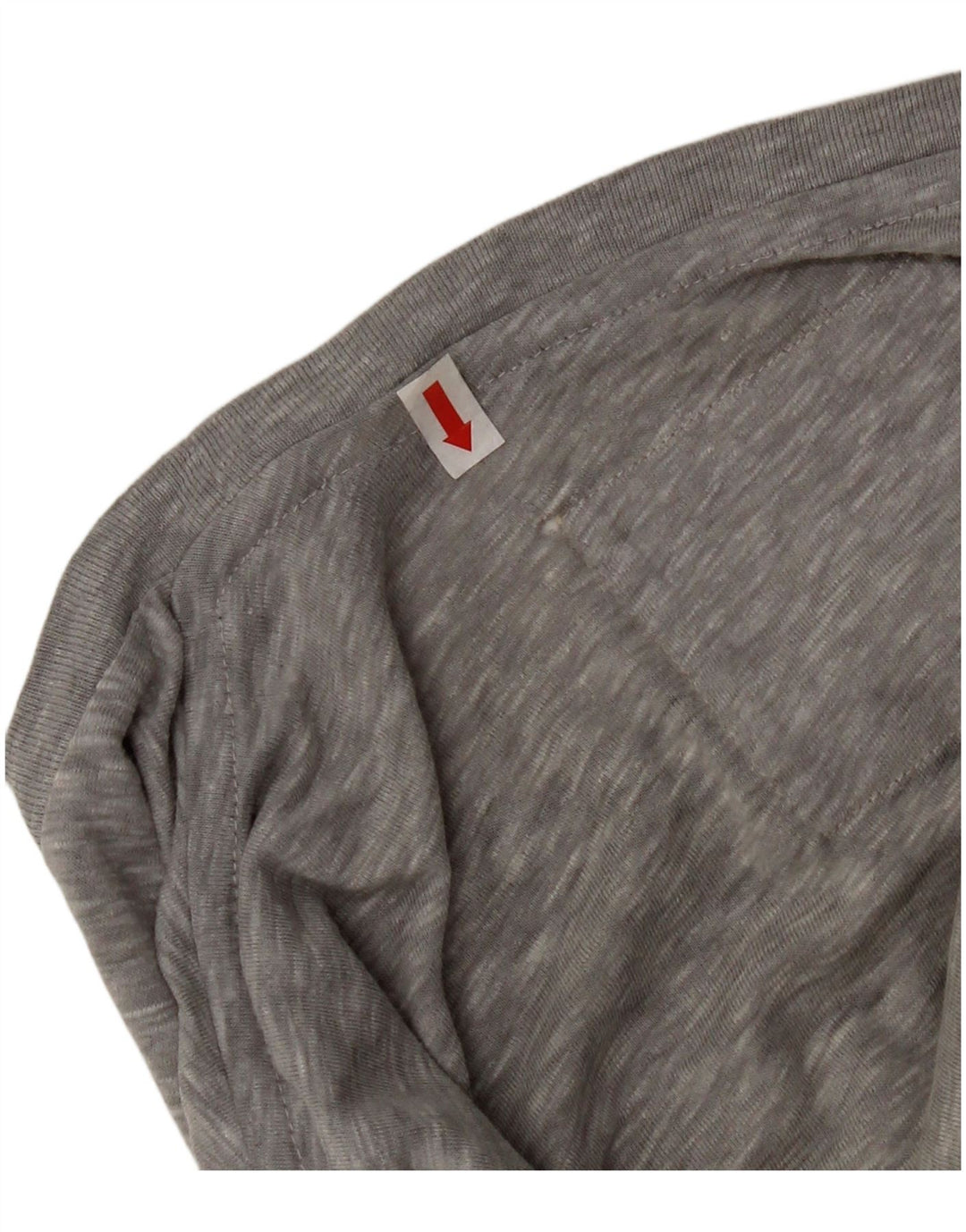 Jack Wills Herre T-shirt Top Lille grå Flecked Bomuld