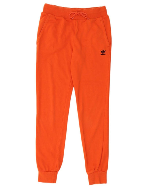 Adidas Dame træningsdragt Bukser Joggers UK 12 Medium Orange Bomuld