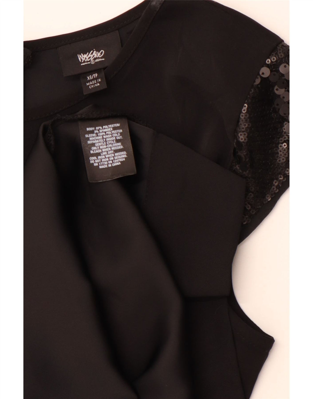 MOSSIMO Womens Shift Dress UK 6 XS Sort Polyester