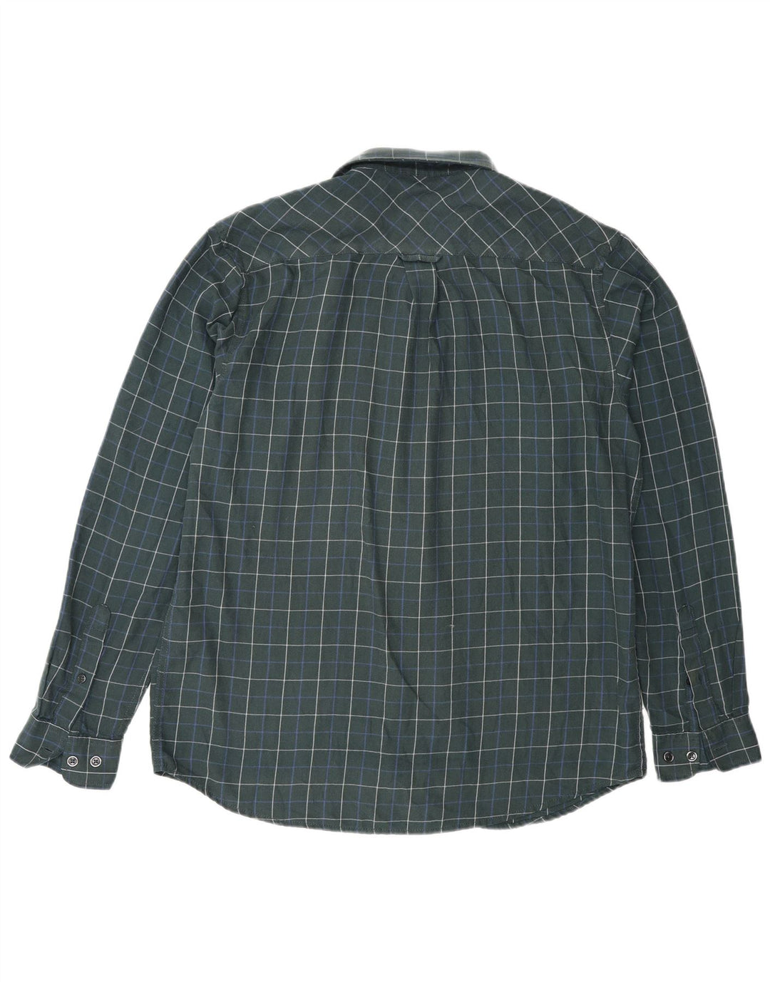 James Pringle herre flannelskjorte mellemgrøn ternet polyester