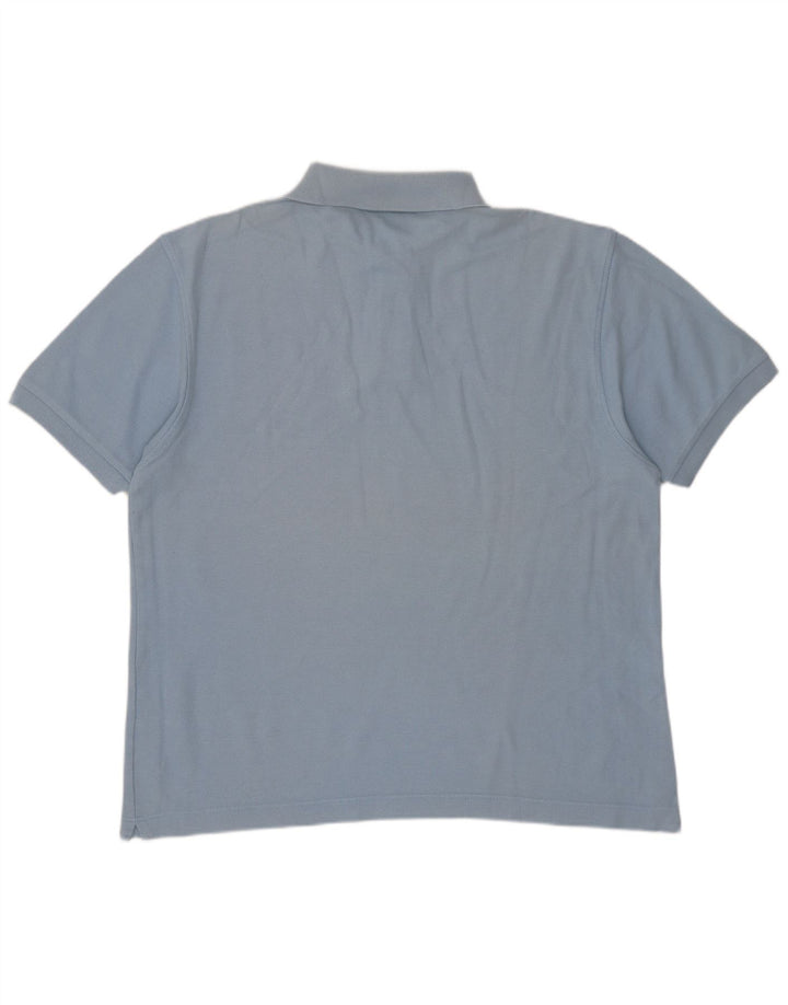 MARINA YACHTING Herre poloshirt Medium Blue Bomuld