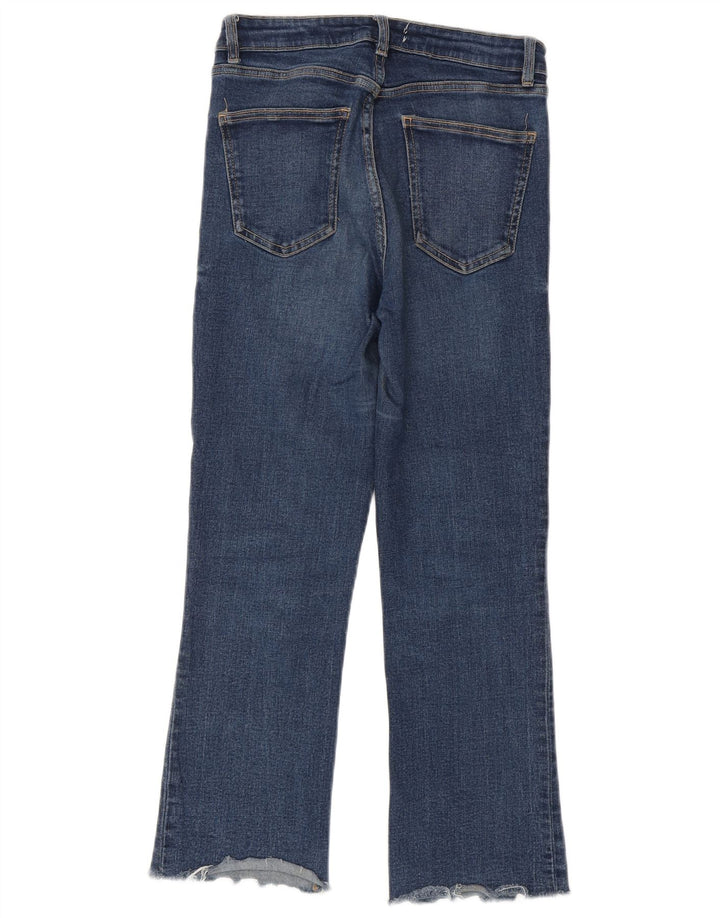 Zara Dame Bootcut Jeans EU 36 XS W26 L25 Blå