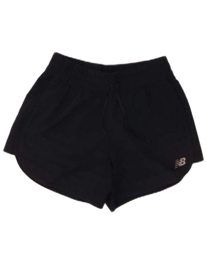New Balance Sportsshorts til kvinder UK 10 Small Navy Blue Polyester