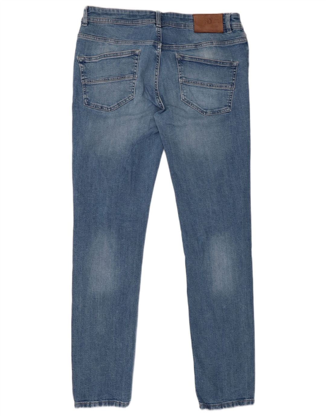 DACK'S Herre Slim Jeans IT 50 Large W34 L31 Blå Bomuld