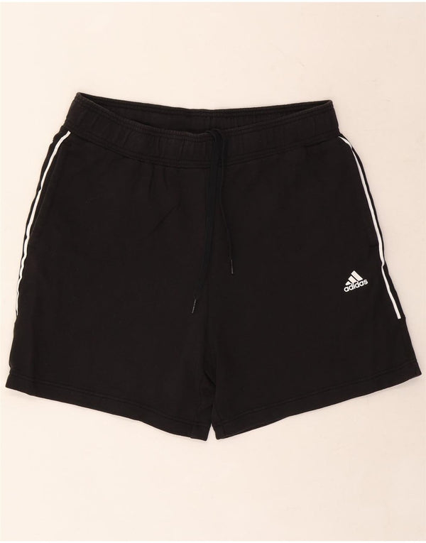 ADIDAS grafiske sportsshorts til mænd XL sort bomuld