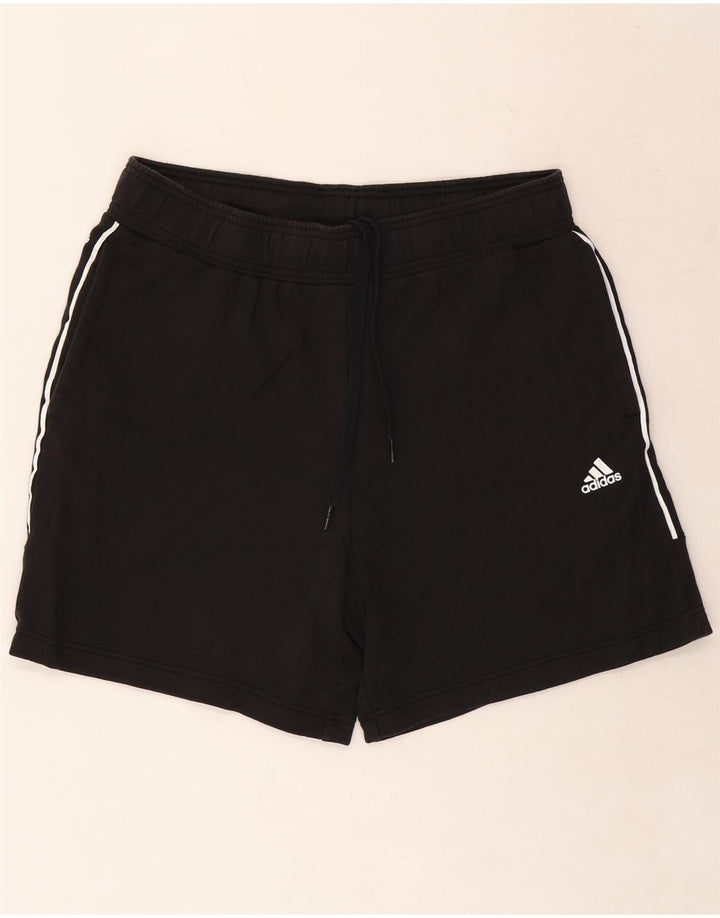 ADIDAS grafiske sportsshorts til mænd XL sort bomuld