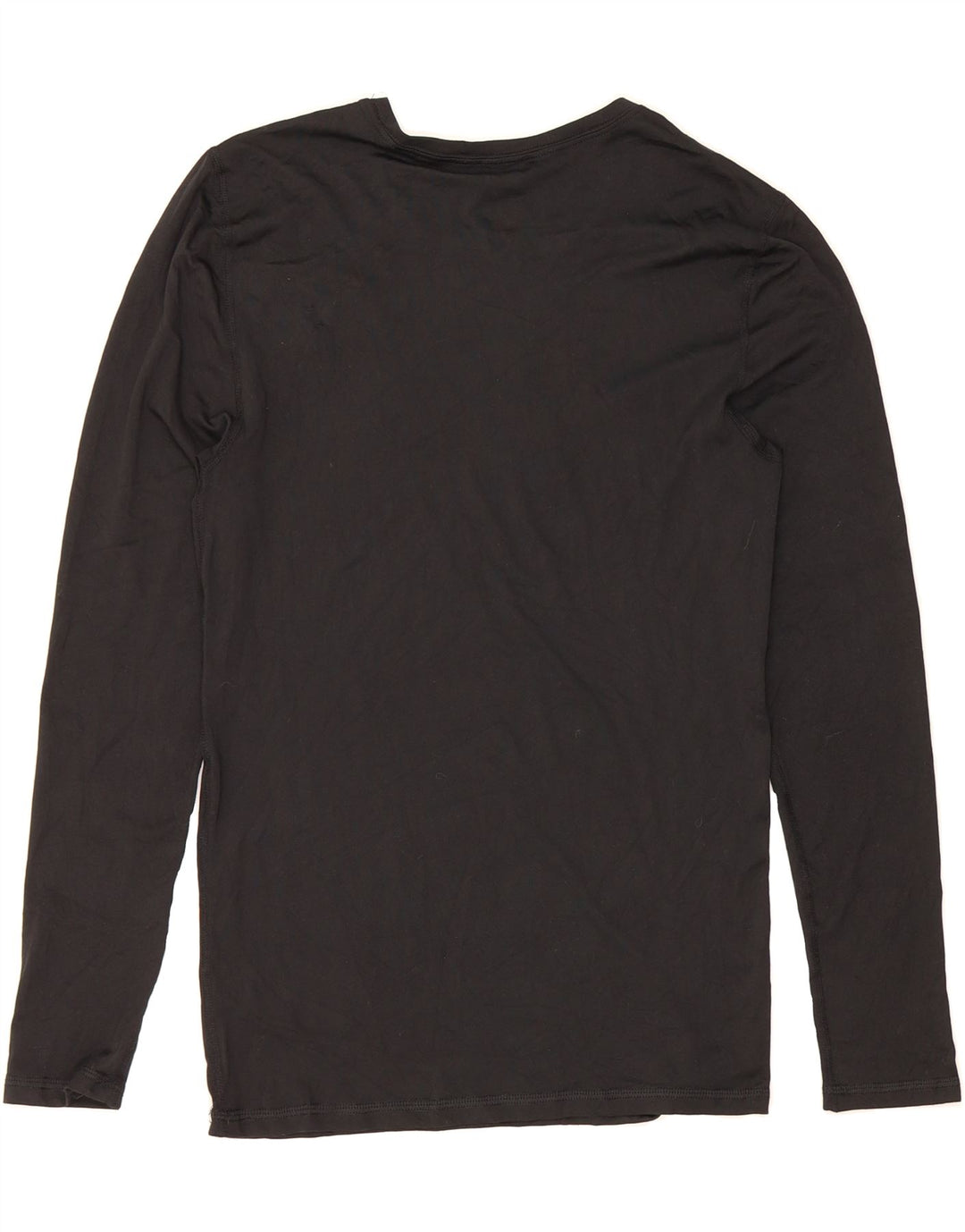 REEBOK Mens Top Long Sleeve Small Black Polyester Vintage Reebok and Second-Hand Reebok from Messina Hembry 
