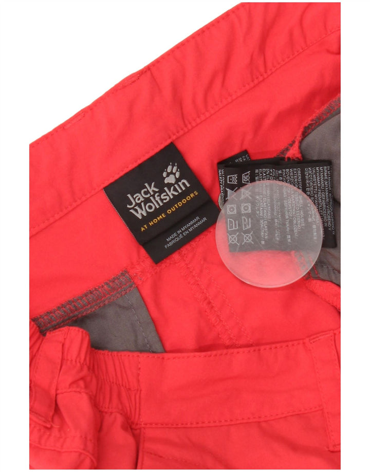 Jack Wolfskin chinoshorts til kvinder W34 Large rød polyamid