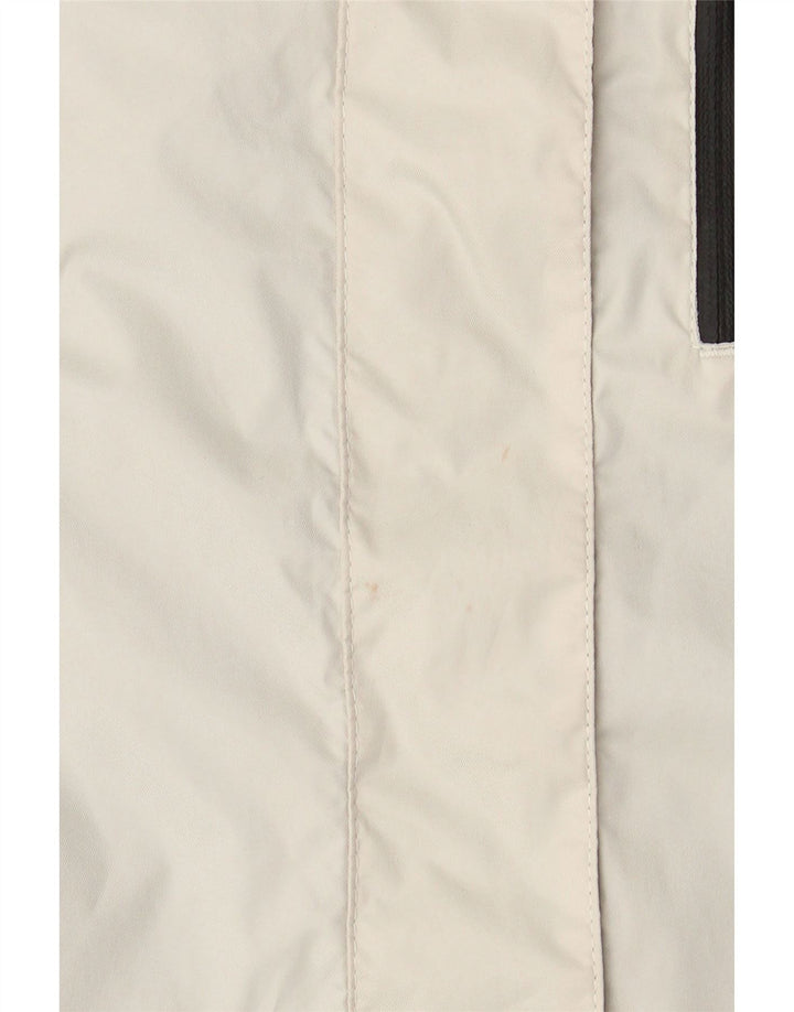 IGUANA vindjakke med hætte til kvinder EU 46 XL Hvid Colourblock