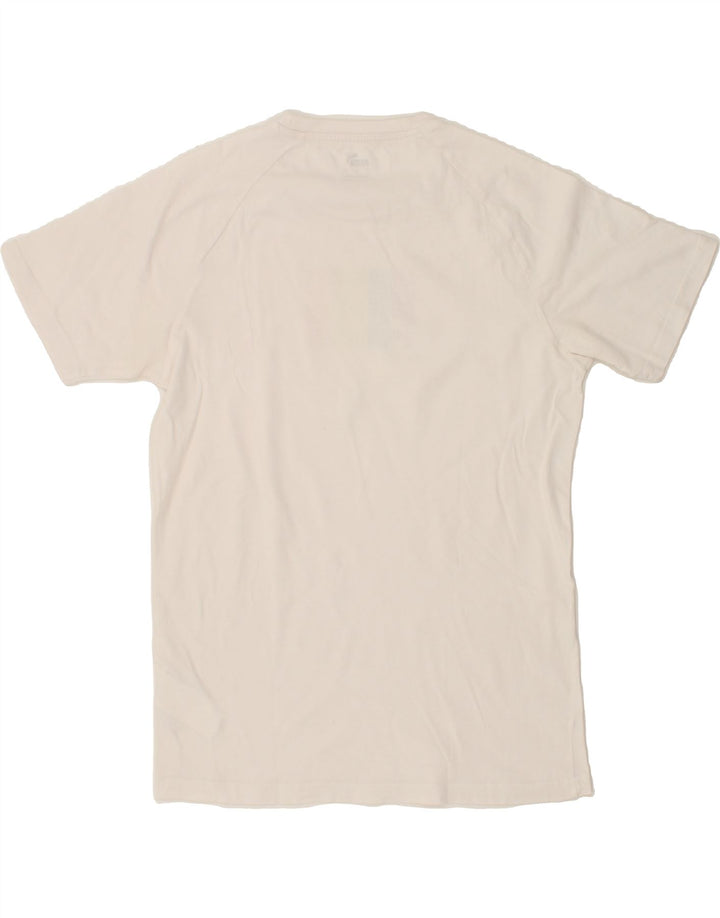 PUMA Mens Graphic T-Shirt Top Small White Cotton Vintage Puma and Second-Hand Puma from Messina Hembry 