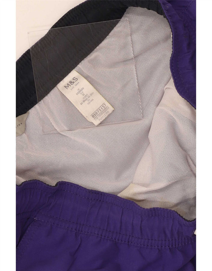 Marks & Spencer Badeshorts til mænd mellemlilla polyester